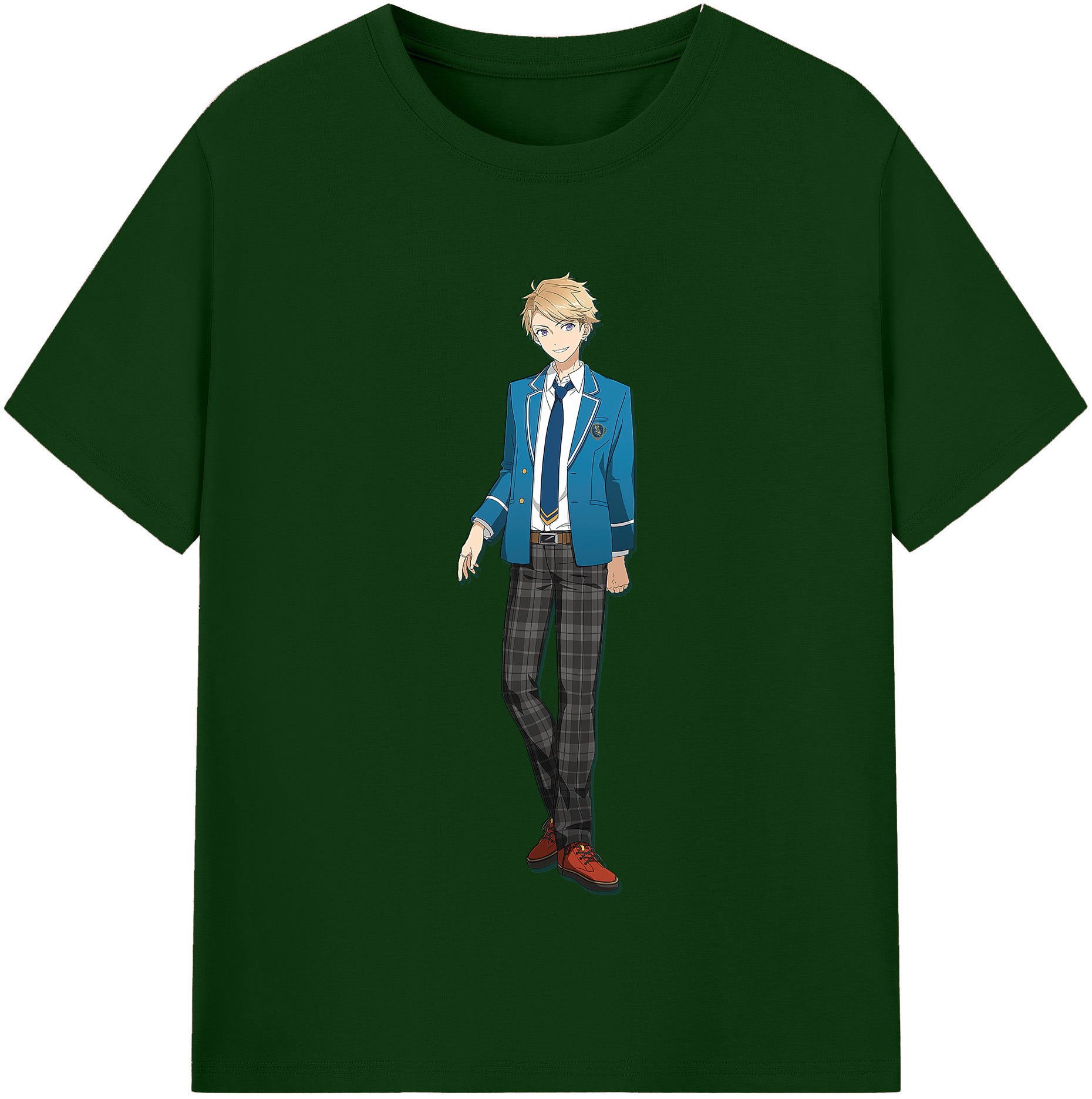（画像用） あんさんぶるスターズ! Ensemble Stars 綿100％半袖Tシャツ（フロントプリント）
